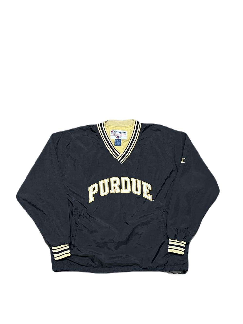 Vintage 90s Purdue Boilermakers Champion Jacket Mens XL Windbreaker Pullover
